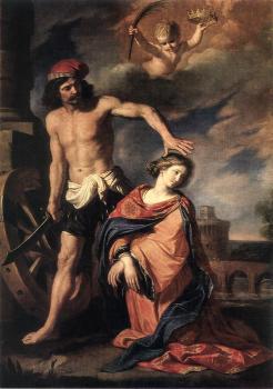 Guercino : Martyrdom of St Catherine